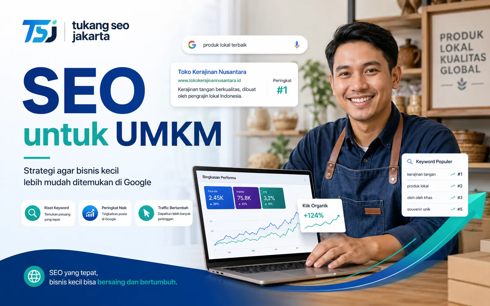 SEO untuk UMKM: Cara Mendapatkan Pelanggan dari Google Tanpa Bergantung pada Iklan